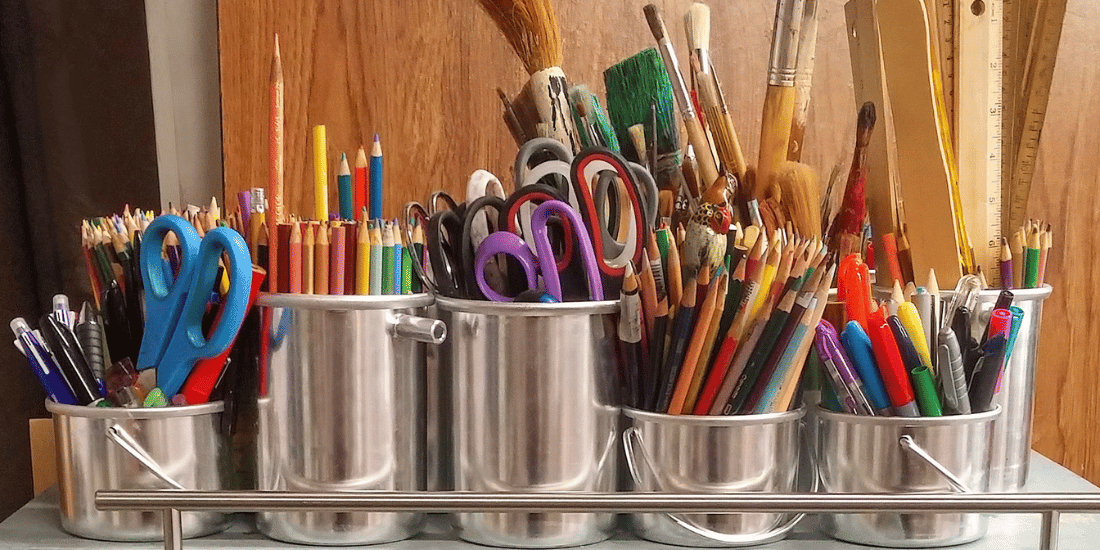 How To Store Art Supplies