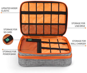 Home Office Waterproof Electronics Organizer Storage Bag