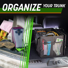 Car or Truck Space Saving Muli-Compartment Trunk Organizing Storage Bin