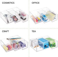 Vertical Acrylic 3 Drawer Pantry / Cabinet Storage Organizer