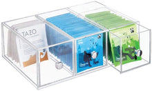 Vertical Acrylic 3 Drawer Pantry / Cabinet Storage Organizer