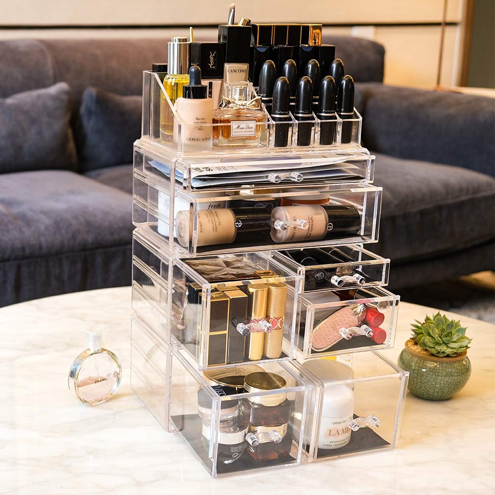 Acrylic Cosmetic Organizer Countertop – All About Tidy