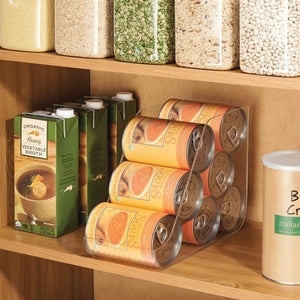 Large Standing Can Organizer for Fridge or Pantry