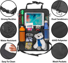 Car or Truck Vehicle Seat Back Multi-Pocket Organizer Accessory