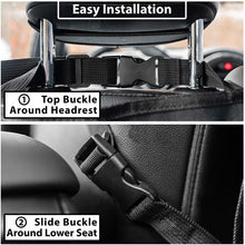 Car or Truck Vehicle Seat Back Multi-Pocket Organizer Accessory