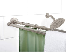 Aluminum Double Tension Straight Shower Rod