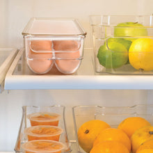 Totally Kitchen BPA Free Clear Plastic Egg Container Organizer
