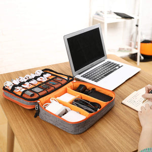 Home Office Waterproof Electronics Organizer Storage Bag