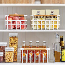 Farmhouse Organizing Storage Bins for Pantry