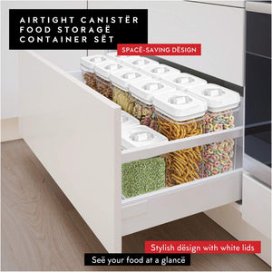 DWELLZA KITCHEN Food Storage Canisters with Airtight Lids