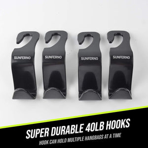 Car Interior Organizer Headrest Hook Set of 4