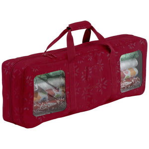 Holiday Wrapping Paper Storage Bag