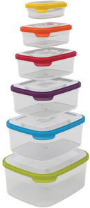 Joseph Joseph Nested Food Storage Containers with Airtight Lids