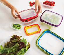 Joseph Joseph Nested Food Storage Containers with Airtight Lids