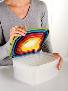Joseph Joseph Nested Food Storage Containers with Airtight Lids