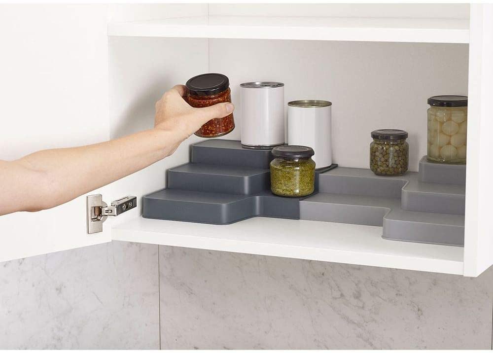 Joseph Joseph CupboardStore Expandable 3 Tier Cabinet Shelf Organizer – All  About Tidy