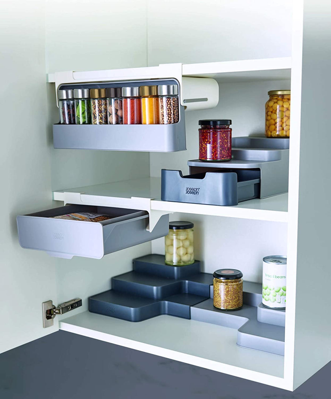 Organizador de alacena expandible CupboardStore – Joseph Joseph