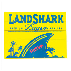 Margaritaville Landshark Lager Garage / Mancave Wall Art