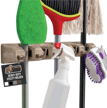 Gorilla Grip Premium Wall Mount Mop and Broom Holder