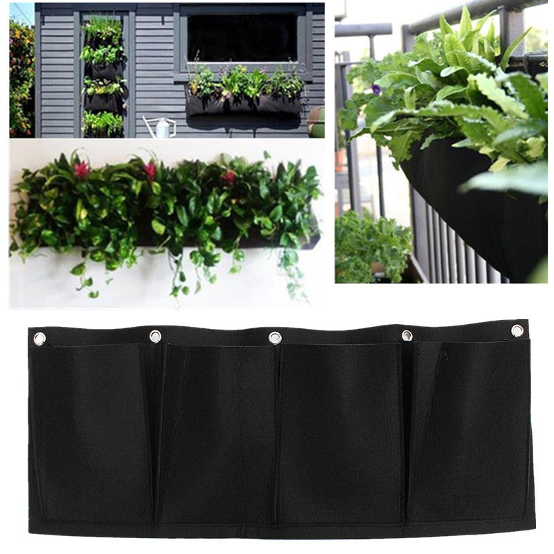 hanging garden planter Vertical Garden Outdoor Hanging Wall Planter – All About Tidy