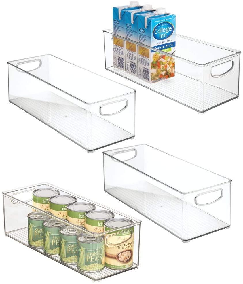 Acrylic Pantry and Refrigerator Food Storage Organizing Bins – All About  Tidy