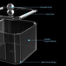 Clear Acrylic Q-Tip / Cotton Swab Storage Container