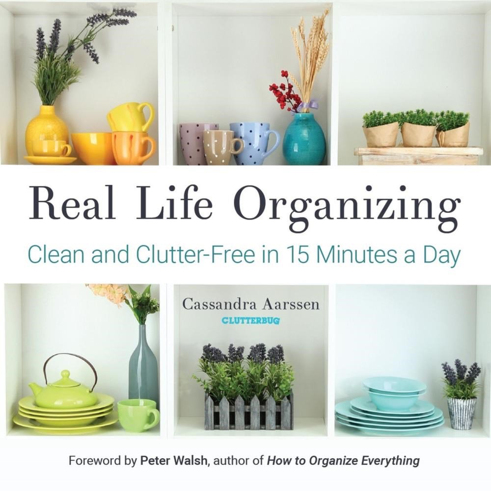 Real Life Organizing: Clean and Clutter-Free in 15 Minutes a Day- Book