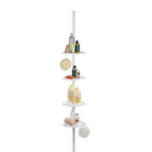 shower pole caddy bathroom storage