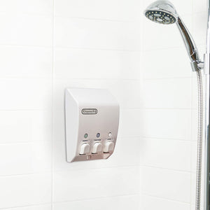 Three Chamber Shower Caddy Dispenser – All About Tidy