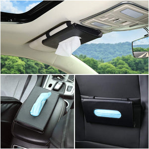 Car or Truck Visor Tissue / Mask Organizing Clip On Holder