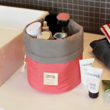 Barrel Shaped Nylon Travel Organizer Cosmetic Bag - 4 Pack