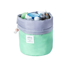 Barrel Shaped Nylon Travel Organizer Cosmetic Bag - 4 Pack